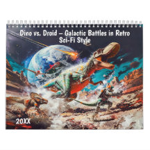 Dino vs. Droid – Galactische Gevechten in Retro Sc