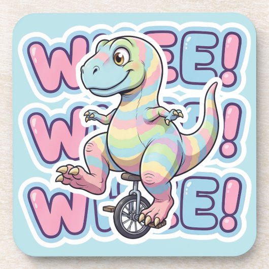 Dino,Wie!!! Bier Onderzetter (Voorkant)