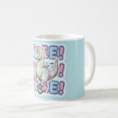 Dino,Wie! Koffiemok (Voorkant rechts)