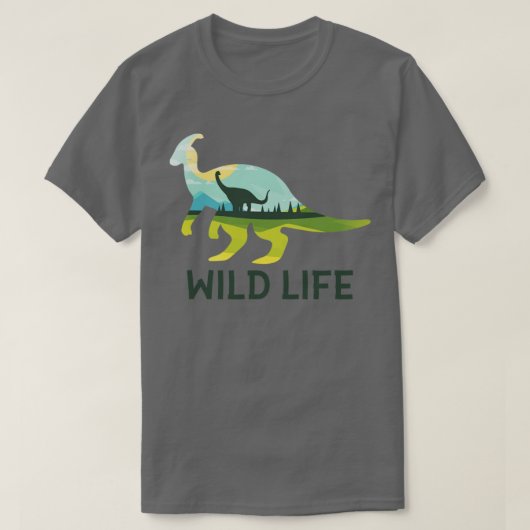 Dino Wildlife T-shirt (Design voorkant)