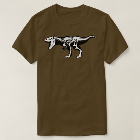 Dino Women, Dinosaur Skeleton T T-shirt (Design voorkant)
