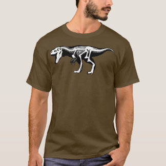 Dino Women, Dinosaur Skeleton T T-shirt
