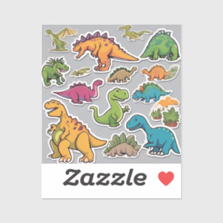 Dino World Delight stickerboekje Sticker