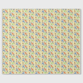 Dino World Wrapping Paper Cadeaupapier (Vlak)