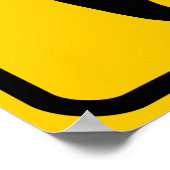 Dino Xing Sign Poster (Hoek)