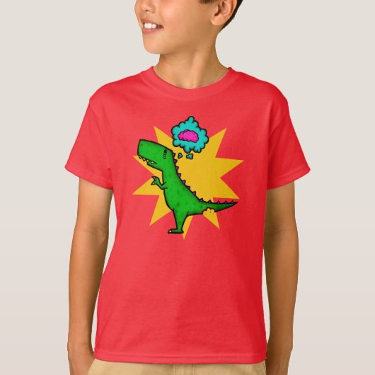 Dino Zombie T-shirt (Voorkant)