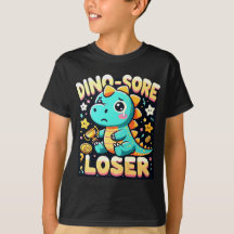 "Dino-zure loser" van kinderen - Sad Dinosaurus De