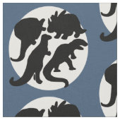 dinoblauw stof (Close Up)