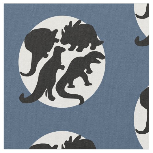 dinoblauw stof (Close Up)