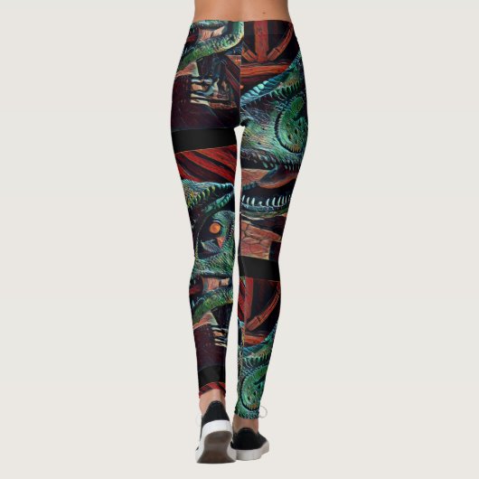 dinobroek leggings (Achterkant)
