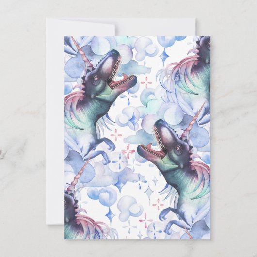 dinocorenkristal | Novelty Magic Photo Afstuderen Aankondiging (Achterkant)