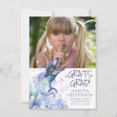 dinocorenkristal | Novelty Magic Photo Afstuderen Aankondiging (Voorkant)