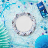 Dinocorn Clouds | Mystical Unicorn Horned Dinosaur Papieren Bordje (Feest)