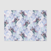 Dinocorn Clouds | Mystical Unicorn Horned Dinosaur Tissuepapier (Voorkant)