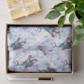 Dinocorn Clouds | Mystical Unicorn Horned Dinosaur Tissuepapier (Geschenk)