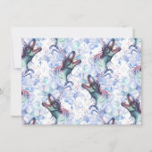 Dinocorn Crystal | Baby shower Dinosaur Unicorn Kaart (Achterkant)