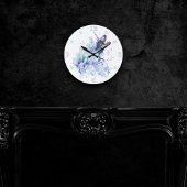 Dinocorn Crystal Dinosaur Unicorn Fantasy Unisaur Ronde Klok