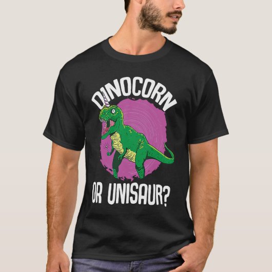 Dinocorn or Unisaur Dinosaur Unicorn Dino T-shirt (Voorkant)