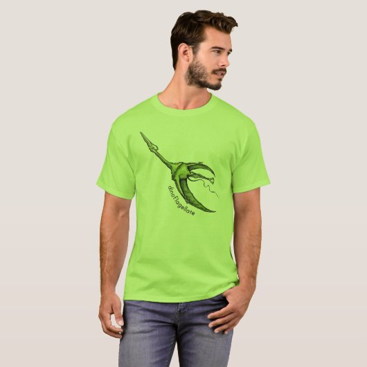 Dinoflagellaat T-shirt (Voorkant volledig)