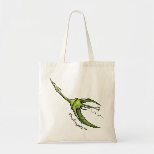 Dinoflagellaat Tote Bag (Voorkant)