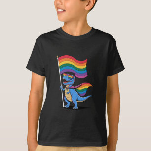 DinoHomo Regenboogvlag LGBT Pride T-shirt