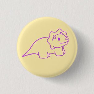 dinoknop ronde button 3,2 cm