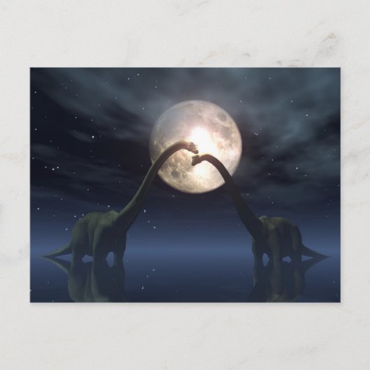 Dinolove Briefkaart (Voorkant)