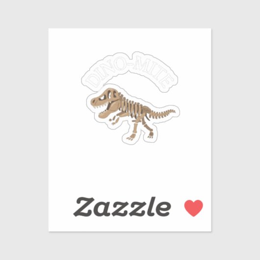 dinomiet sticker (Vel)