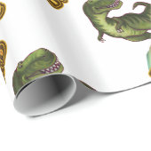 Dinomite Dad Cadeaupapier (Rol Hoek)