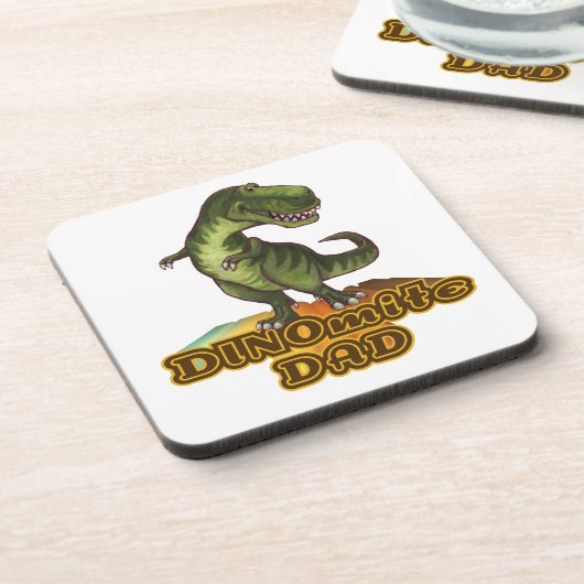 Dinomite Dad Drankjes Onderzetter (Linkerzijde)