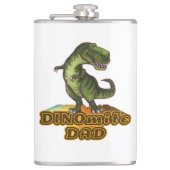 Dinomite Dad Heupfles (Voorkant)