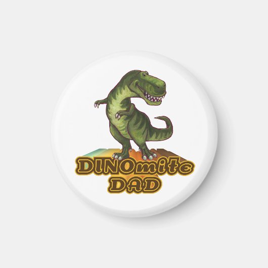Dinomite Dad Magneet (Voorkant)