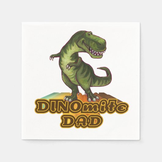 Dinomite Dad Servet (Voorkant)