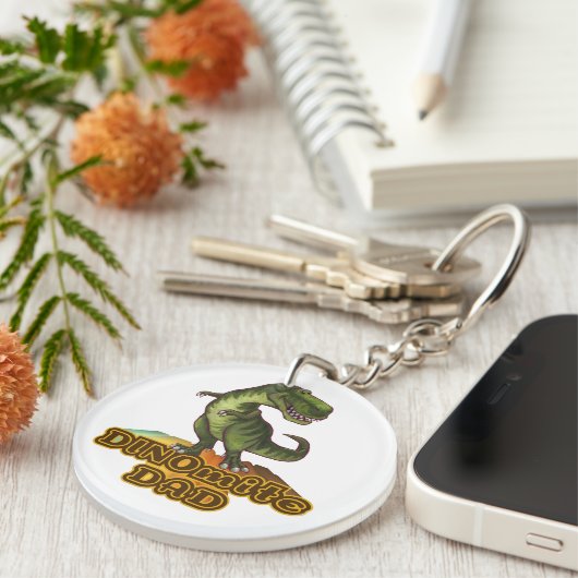 Dinomite Dad Sleutelhanger (Voorkant Rechts)