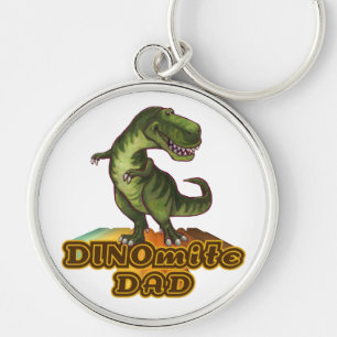 Dinomite Dad Sleutelhanger