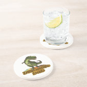 Dinomite Dad Zandsteen Onderzetter (Zijkant)