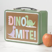 Dinomite Dinosaurus Duo Metalen Lunchbox (In situ)