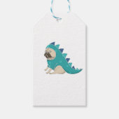 dinopug cadeaulabel (Voorkant)