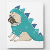 dinopug fotoplaat (Voorkant)