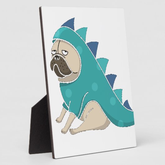 dinopug fotoplaat (Zijkant)