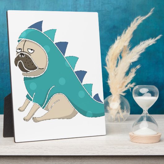 dinopug fotoplaat (Zijkant)
