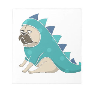 dinopug notitieblok