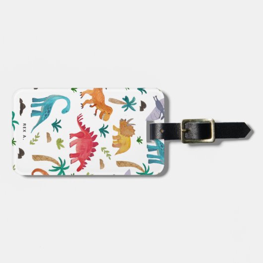 Dinos Bagagelabel (Voorkant horizontaal)