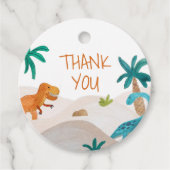 Dinos Bedankjes Labels (Voorkant)