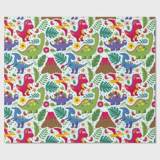 Dino's Cadeaupapier (Vlak)