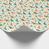 Dinos Cadeaupapier (Hoek)