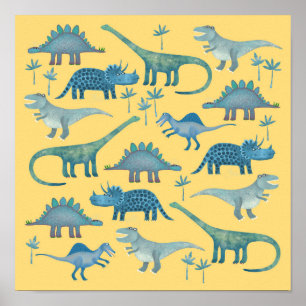 Dino's Geel Poster
