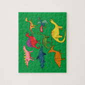 Dino's Kinderen Vloer legpuzzel (Verticaal)