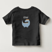 Dinos laten we brullen kids verjaardag kinder shirts (Achterkant)