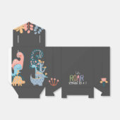 Dinos, laten we de verjaardag van de roerige kinde bedankdoosjes (Uitgevouwen)